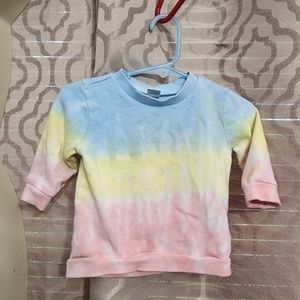 Old navy 3-6 months tie dye sweatshirt
